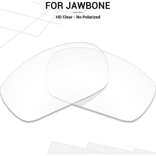 Mryok Replacement Lenses for Oakley Jawbone Sunglasses HD Clear