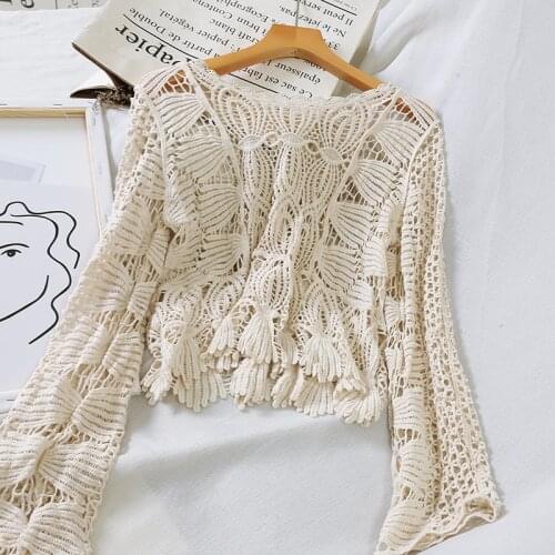 Xenomania Openwork Blouses