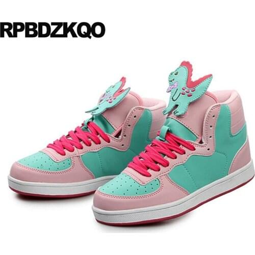 Leisure 2019 Casual Spring Autumn Lace Up Ladies Flats Round Toe Footwear Women Pink High Top Cheap Shoes China Designer Chinese