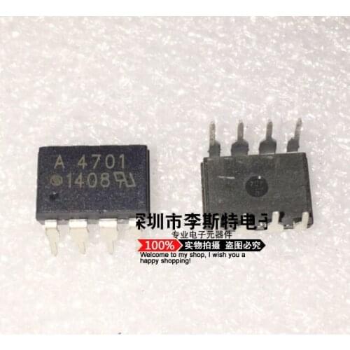 Send free 10PCS A4701 HCPL4701 HCPL-4701 DIP-8 New original hot selling electronic integrated circuits