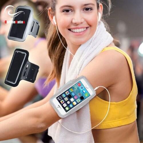 BLACK Armband Gym Sport For Samsung galaxy s10 E Plus A10 A20 A30 A40 A50 A60 A70 A90 A9 Pro 2019 A2 Core A20e Arm Band Bag Case