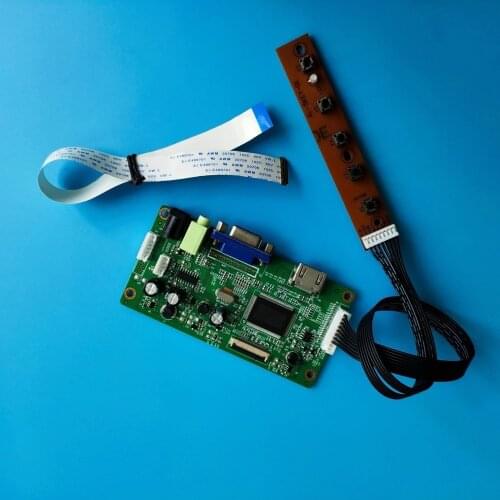 Kit for B133XTN01 1366x768 30pin HDMI VGA Controller board 13.3" display panel SCREEN DRIVER LED LCD Monitor EDP