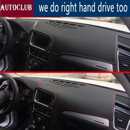 For Audi Q5 Sq5 2011-20118 Leather Dashmat Dashboard Cover Pad Dash Mat SunShade Carpet Custom Cover 2013 2014 2015 2016 2017