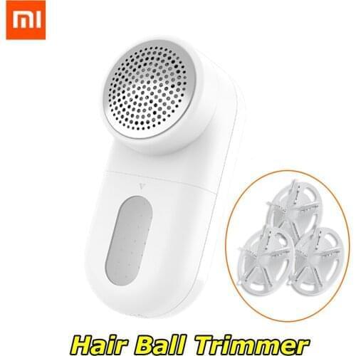 XIAOMI MIJIA Lint Remover Clothes fuzz pellet trimmer machine portable Charge Fabric Shaver Removes for clothes Spools remova