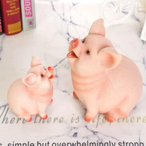 Cute Cartoon Pig Piggy Bank Money Box For Kids Alcancias Creativas Coin Money Safe Saving Box Home Cash Creative Animal Toy Big