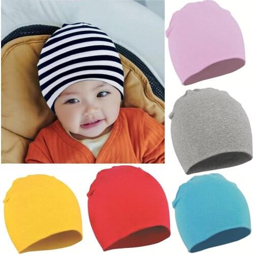 Fashion Kids Solid Hats Toddler Kids Baby Boy Girl Infant Cotton Soft Warm Hat Beanies Cap Cute Girl&boy Crochet Hat Beanie