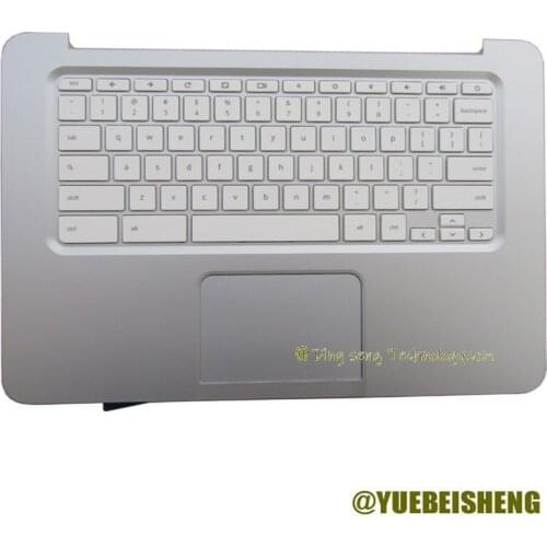 YUEBEISHENG New for HP 14 G1 14-Q palmrest US keyboard upper cover Touchpad,740172-001 743681-001