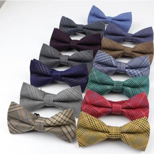New Style Mens Fashion Bowtie Artificial Fabric Of Business Suit Striped Skinny Butterfly Men Soft Bow Ties Designer Cravat