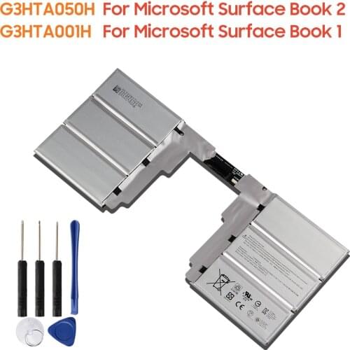 Original Replacement Battery G3HTA049H G3HTA050H For Microsoft Surface Book2 1835 Surface Book 1 1785 1703 G3HTA001H 93HTA001H