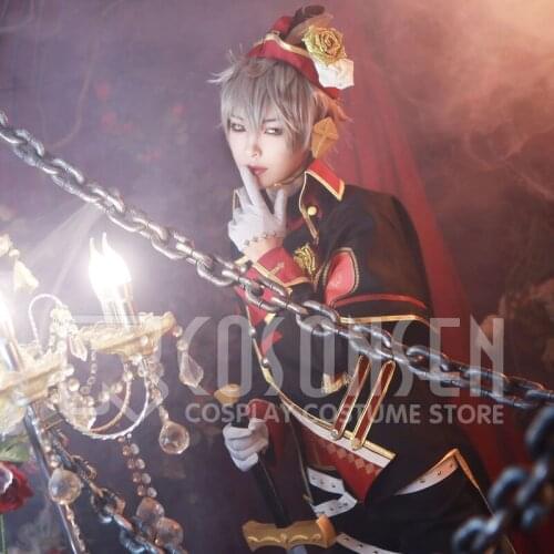 Ensemble Stars Oogami Koga Invitation Black Blood Banquet Cosplay Costume Bloomed Cosplay COSPLAYONSEN Full Set