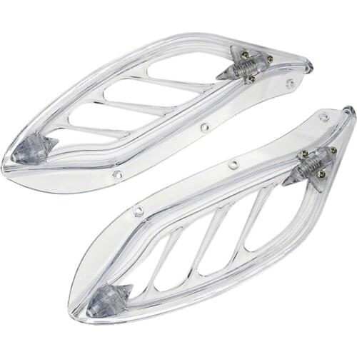 Motorcycle Adjustable Side Wings Windshield Air Deflector Fairing for Universal 1996-2013