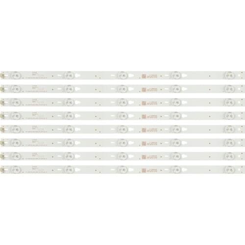 8piece/lot LED Backlight For TCL B48A858U B48A538 Light Bar 4C-LB4805-HQ4 48HR330M05A1 V2