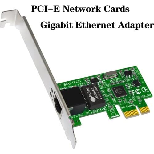 VEnTIOn 1000Mbps Gigabit Ethernet PCI Express PCI-E Network Card 10/100/1000M RJ-45 LAN Adapter Converter Network Controller new