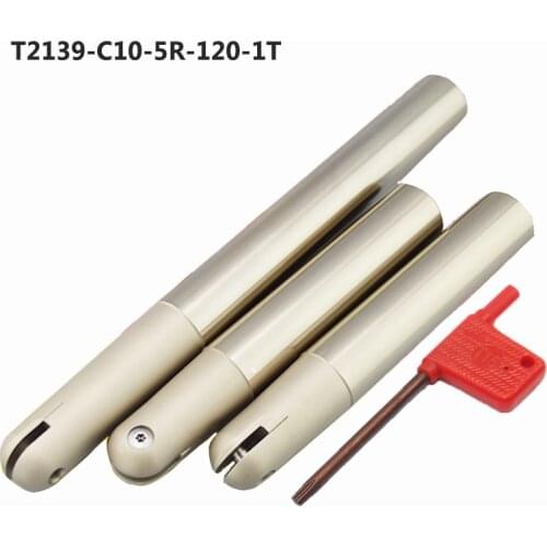 1pc T2139 C10 5R 120 1T Ball Milling Holder mirror Ball end mill milling cutter cnc Hardened Aseismic tool for finish machining