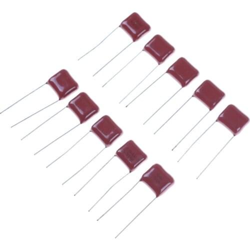 10Pcs/lot Metallized Film Capacitor 630V104J 104 630V CBB 104J 630V 100NF 0.1UF P10mm Wholesale