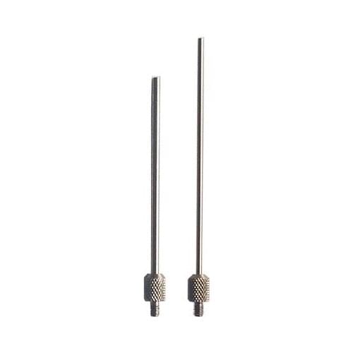 2pcs, M2.5*D2.0*L40,M2.5*D2.0*L50 White steel flat gauge head for dial indicator dial gauge needle