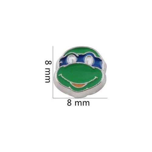 20PCS/lot Frog Floating Locket Charms Fit For Magnetic Memory Floating Locket Jewelrys Making