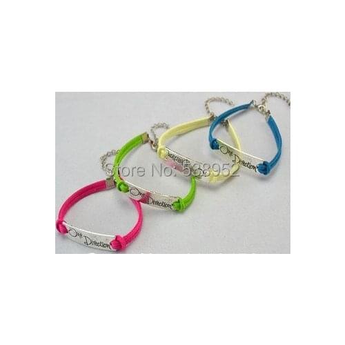 20pcs/lot( Mixed 11 Colors)fashion bracelet infinite owl crossThe hungry bird anchor love leather Bracelet Wholesale