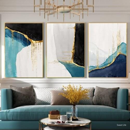 Abstract Fantasy Color World Canvas Painting Fashion Poster and Print Wall Pictures For Modern Living Room Cuadros Decoration