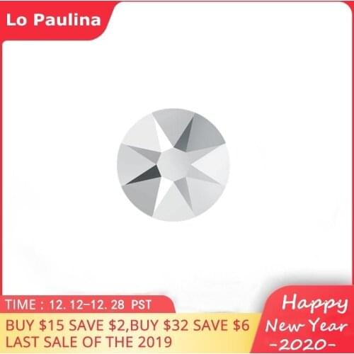 Glitter Rhinestones Crystal 2088 SS5-SS20 Non Hotfix Rhinestone Sewing Fabric FlatBack Strass Nail Art Stones from Austria