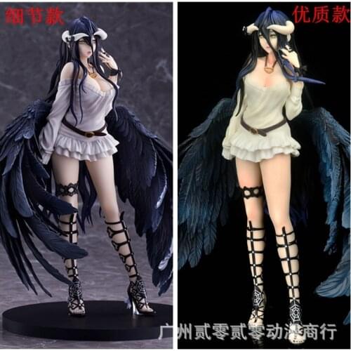 26CM Overlord Albedo So-Bin Anime Figure Overlord III Albedo Action Figure Albedo Figurine Ainz Ooal Gown Figure Toys
