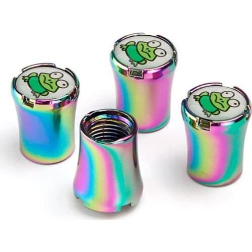 4pcs/Lot Frog Car Tire Valve Caps For Bmw E46 E90 E60 F10 F30 E39 E36 F20 E92 Wheel Tires Air Dust Waterproof Screw Airtight Cap