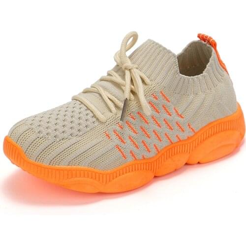 Fashion Children Casual Shoes Baby Shoes For Boys Girls Sneakers Breathable Anti-slip Letter Print Shoe Soft Soled Spring Autumn