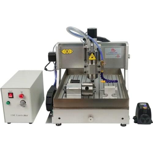Mini CNC Router 3040Z 1.5KW usb Port with Water Tank Engraving Milling Machine Wood Lathe Woodworking Metal Carving Machine