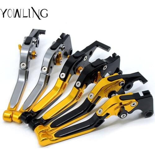 Motorcycle CNC aluminum Adjustable Brake Clutch Levers For SUZUKI GSF 1200 GSF1200 BANDIT 2001-2006 Clutch Brake