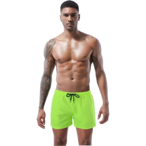 Mens sport running beach Short board pants Hot sell swim trunk pants Quick-drying movement surfing shorts GYM Swimwear for Male