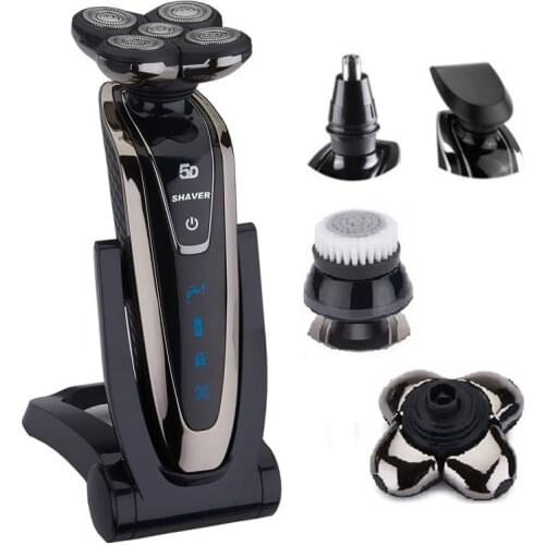 Original 5D Shaver grooming kit washable Electric Shaver beard trimmer Electric Razor For Men Rechargeable shaving machine