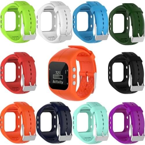 Arrival Adjustable Sports Silicone Watch Strap Wrist Band for Polar A300 Smart Bracelet