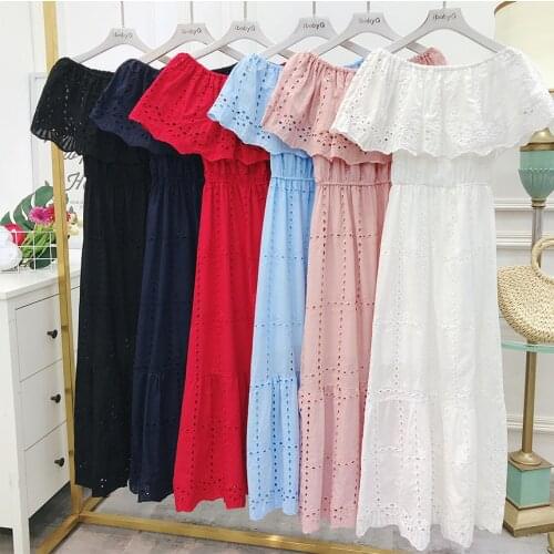 RosEvans Off-the-shoulder Summer Dresses