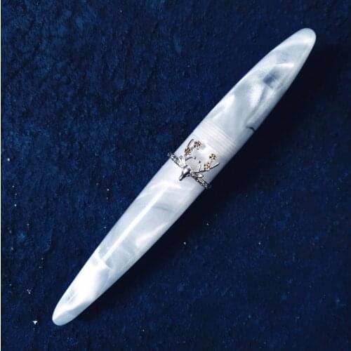 New Color Cellu Acrylic Resin Fountain Pen Color Ink Pen Adult Student Calligraphy Pen Gift