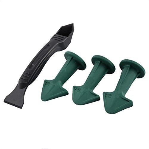 Silicon Trowel Scraper Nozzle Plus Scraper Set Packed by OPP Bag Silicone Trowel&Scraper