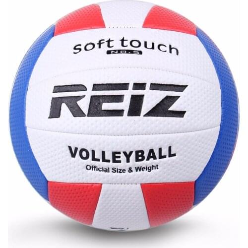 Soft Touch PU Leather 5# Volleyball Ball Outdoor Indoor Training Competition Standard Volleyball Ball For Students Hot