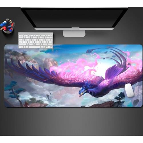 Super Cool Chinese Abstract Mouse Pad Advanced Non-slip Rubber Mat Laptop Games Special Keyboard Mouse Oversized Table Pad