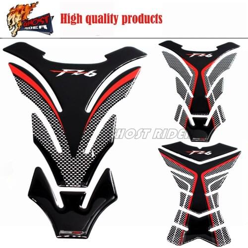 Universal 3D Motorcycle Tank Pad Protector Decal Stickers Case for Yamaha FZ6 FAZER 2004-2010 Tank