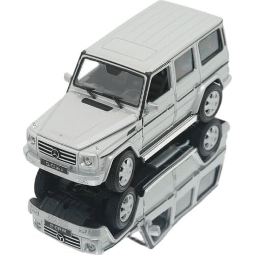 WELLY 1:24 Mercedes-Benz G-Class Alloy Luxury Vehicle Diecast Pull Back Cars Model Toy Collection Xmas Gift