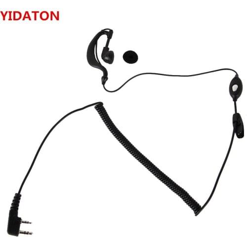 YIDATON Earpiece for Baofeng Walkie Talkie Mic Headset K Type Earphone for UV-5R UV 5R UV-5RE radio accessories