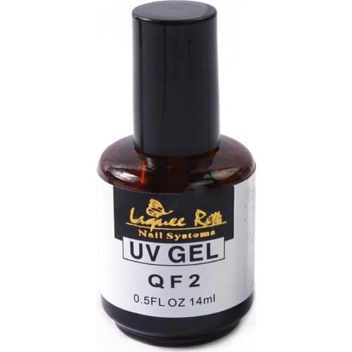 1 bottle 14ml Smooth Top Coat UV Gel Nail Sealing Glue Acrylic Nail Art Polish UV Gel No Sticky Gloss Nail Face Nail Art Tool