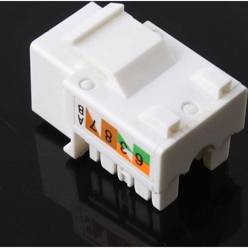 1PCS Cat5E 110 Punch Down KeystoneNetwork Jack RJ45 CAT5 #53046