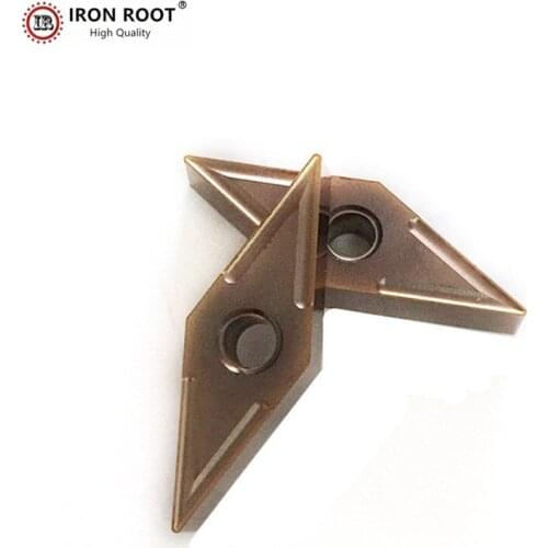 10P VNMG160404/ 08-MS/ HS LF6118 CNC Lathe Turning Tools Turning Carbide Insert For Stainless Steel Parts