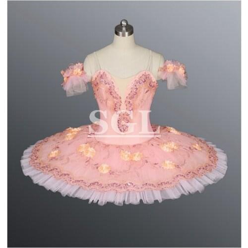 Free Shipping Adult Women Kids Girls Size Ballet Tutu Costumes Classical Ballet Tutu Professional Tutus Flower Fairy AT1082