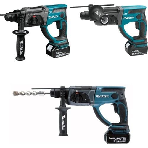 18V 4.0Ah electric drill charged combined hammer lithium-electric three-purpose electric drill Two batteries and one charger