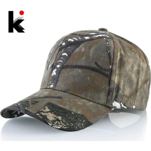 Washed Cotton Dad Hats For Men Camouflage Baseball Cap Outdoor Tactical Hat Snapback Bone Casquette Women Visor Cap Casual Sport