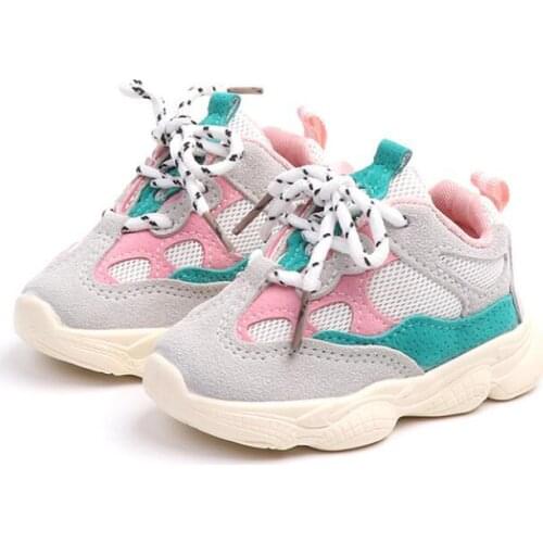 Children Shoes Boys Sneakers Girls Sport Shoes Child Leisure Trainer Casual Breathable Children Running Shoes Baby Toddler Shoes