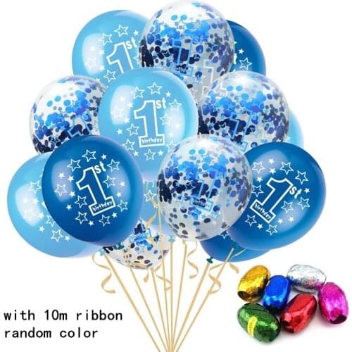 10/15pcs/lot 12 inch Latex Balloons Confetti Wedding Decoration Birthday Party Decorations Kids Baby Shower Balloons Party
