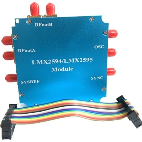 LMX2595 Frequency Synthesizer Development Board PLL Phase Locked Loop 10M-20GHz High Frequency Microwave Signal Source