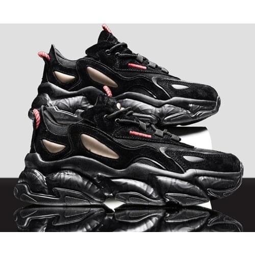 New High-quality Mens Runing Shoes Trendy Chunky Sneakers Breathable outdoor Sports Shoes Men Walking Shoes Zapatillas Hombre